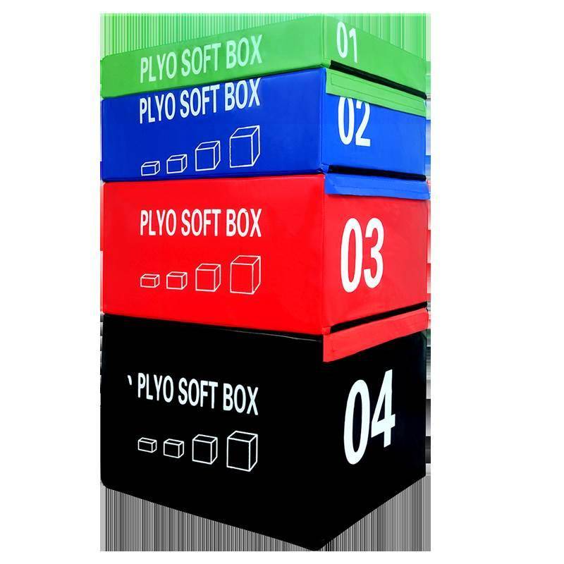 Sihe -one -combination jump box soft jump box fitness box children's physical fitness training equipment software step training