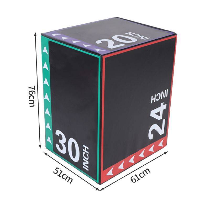 Three -in -one soft leather jump box body is suitable for training equipment, high bomb bouncing stool bouncing special PVC clip network jump box