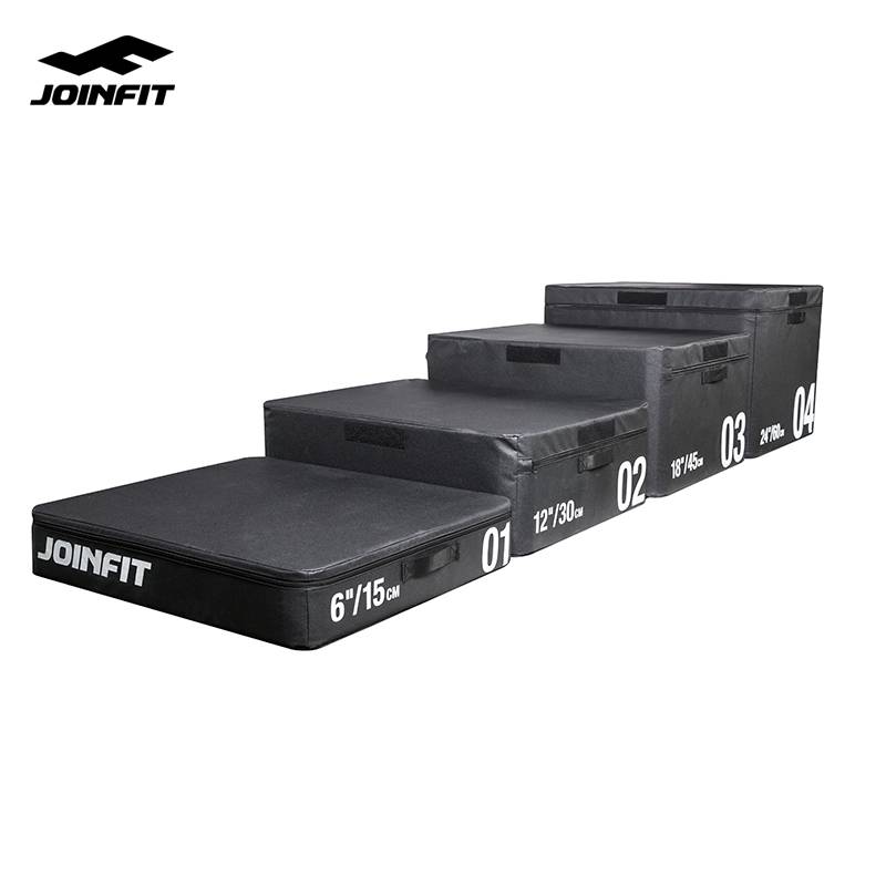 JOINFIT fitness jump box black and white explosion force bombs jumping force training jumping horse jump stool physical fitness training