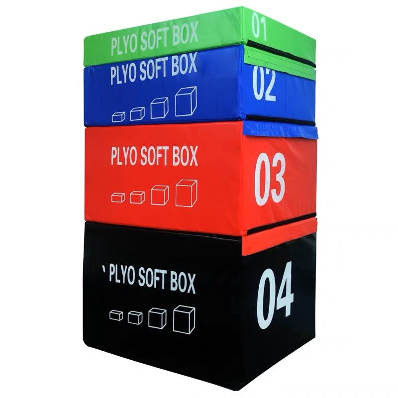 Jumper box soft gym, high-tempered children's ejection combination trained to jump