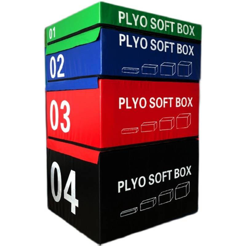 Jump-in-the-box training in a box of taekwondo boxing boxing