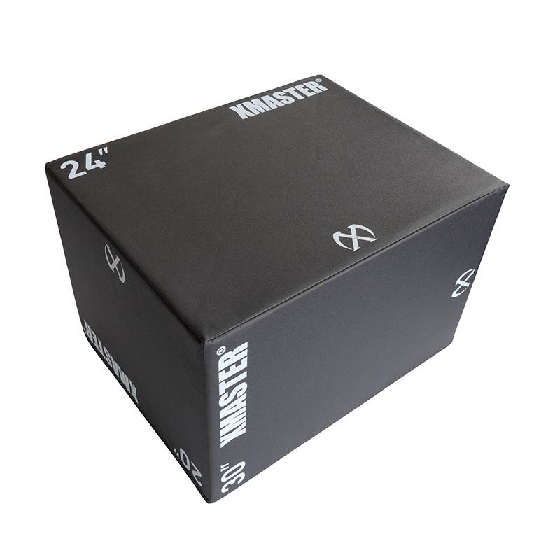 Xmaster jump box fitness wood jumper EVA cortex jump box fitness box training jumping box wooden jump stool