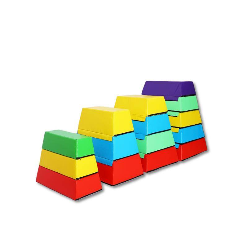 Children's jumping horse combination kindergarten software saddle horses jump box gym goats goat and jump gymnastics energy equipment