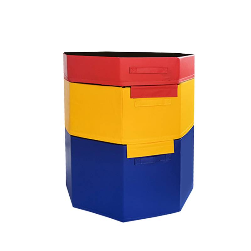 Children's physical fitness training equipment octagonal jump box jump box octagonal early education unified body training software teachings full set
