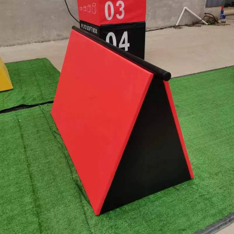 Red Parkour Triangle