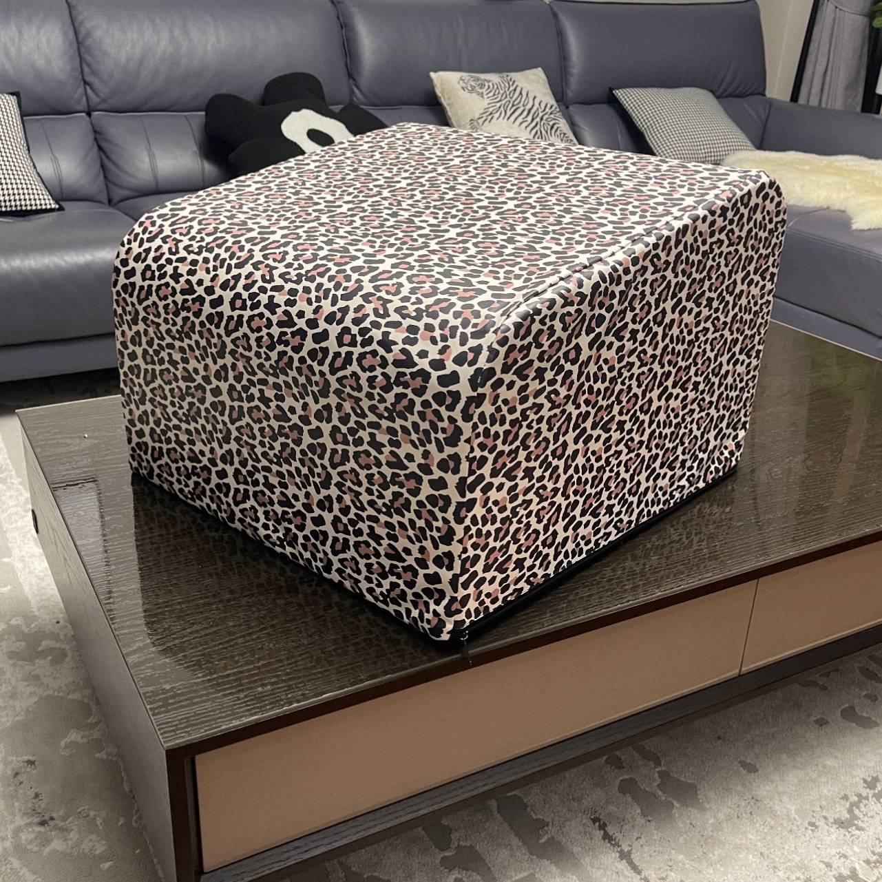 Fashion Leopard Tattoo hip push box 15 kg