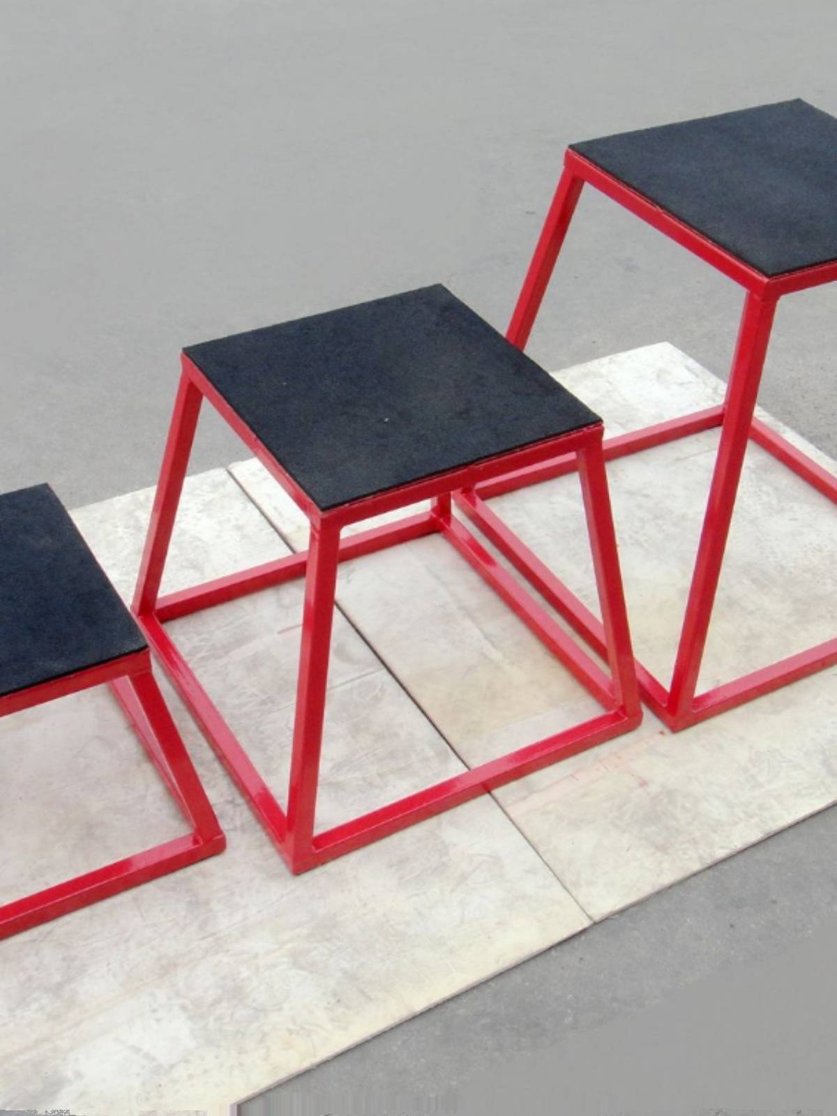 Cross bouncing training stool jumping stool non -equivalent high training stool gymnastic table super long explosive training box
