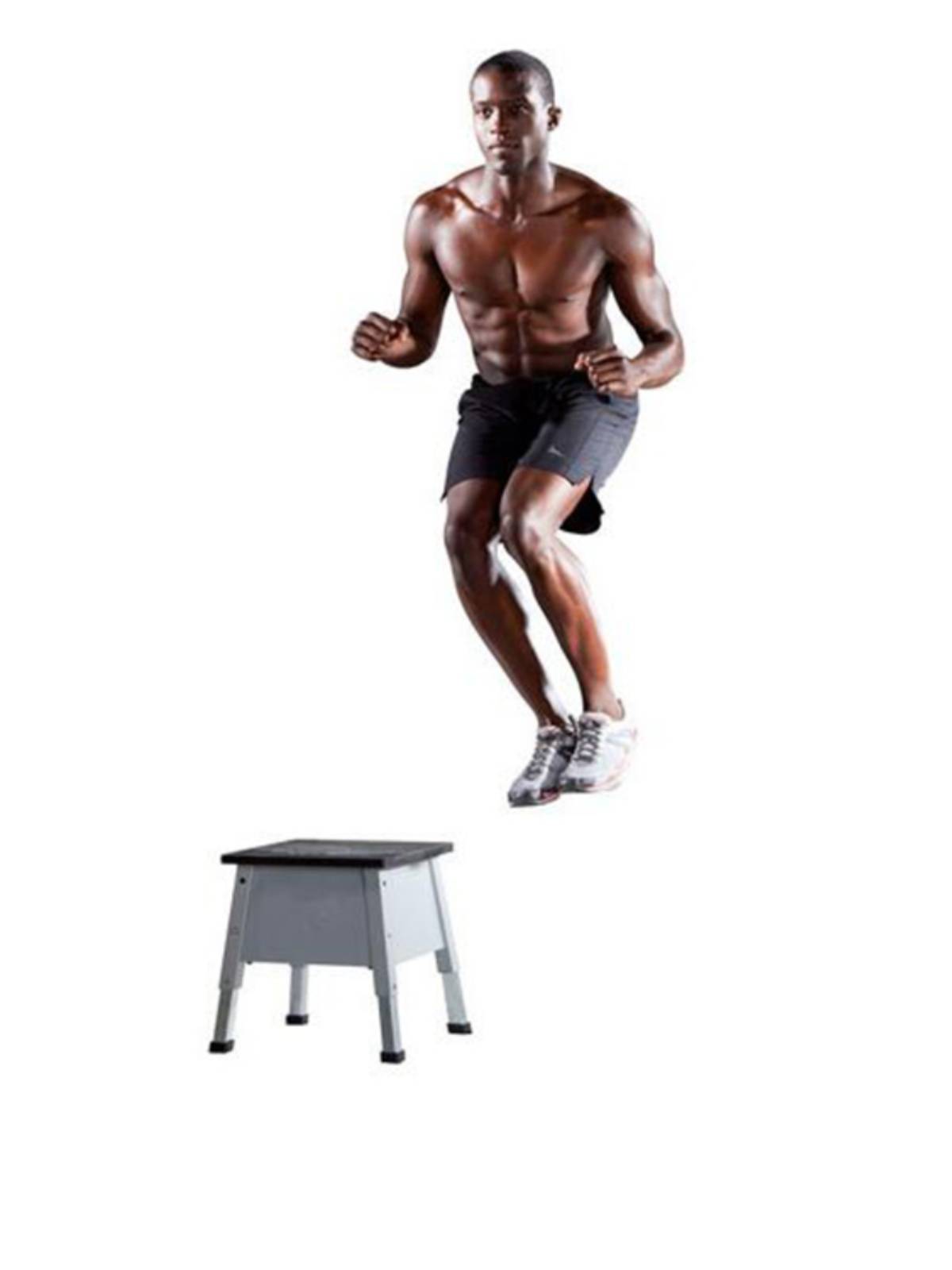 Cross bouncing training stool jumping stool non -equivalent high training stool gymnastic table super long explosive training box