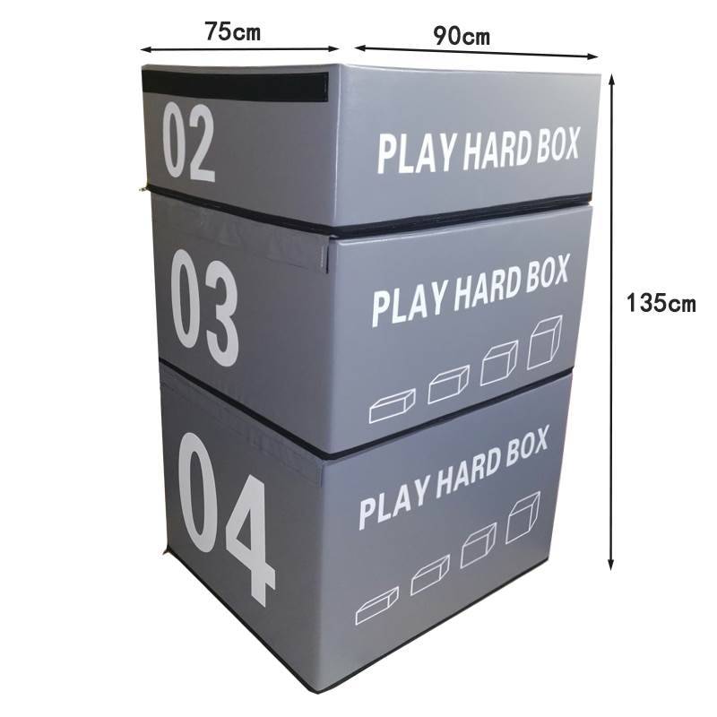 Gray standard 2+3+4 jump box