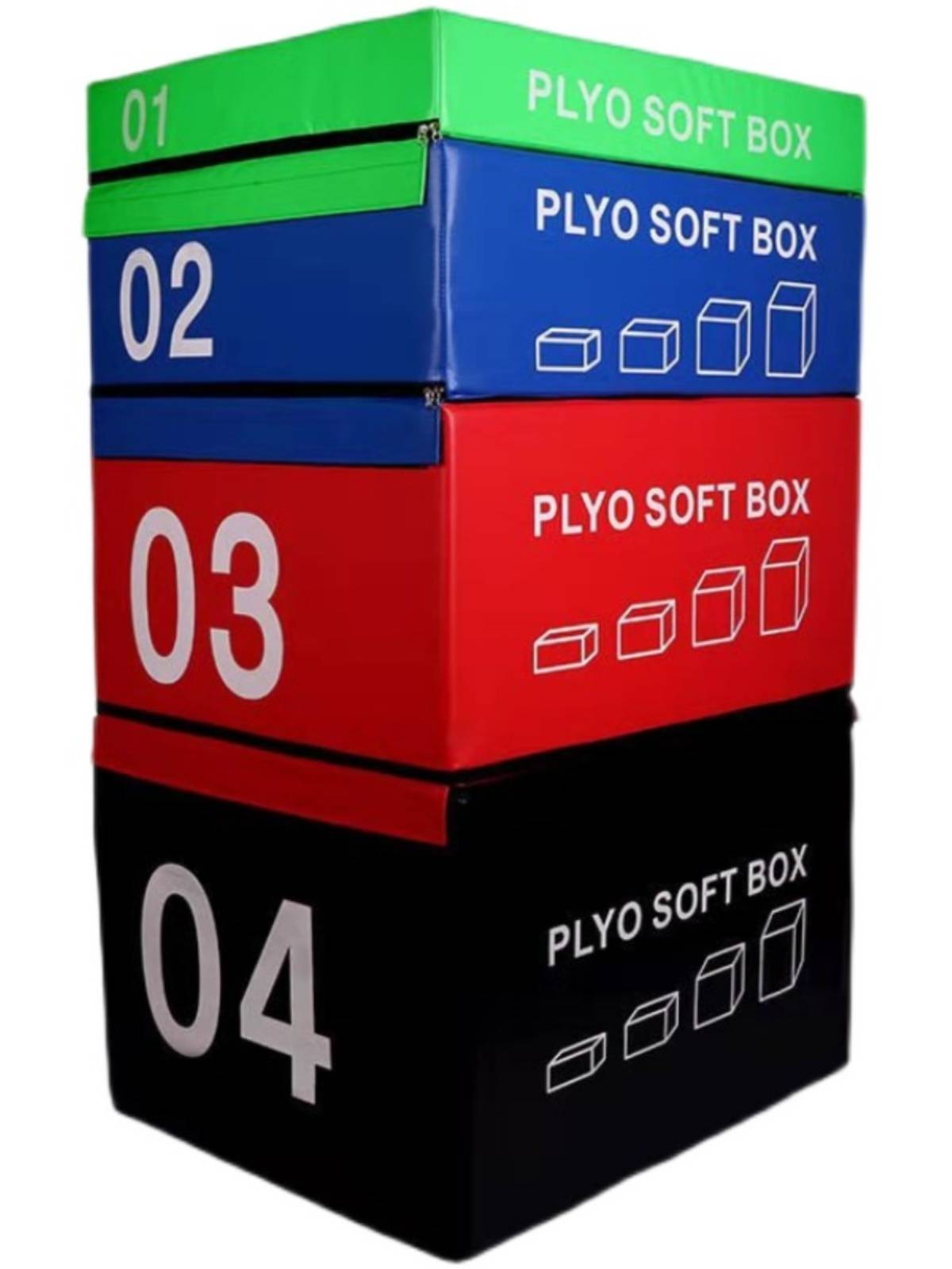 Soft body accompaniment jumper gymnasium level four, step-by-step four