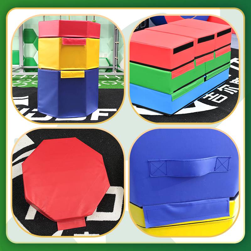 Kindergarten Early Education Center Sensory Training Octagon Software Jumping Box Multifunctional Combination Box Training Equipment Bouncing