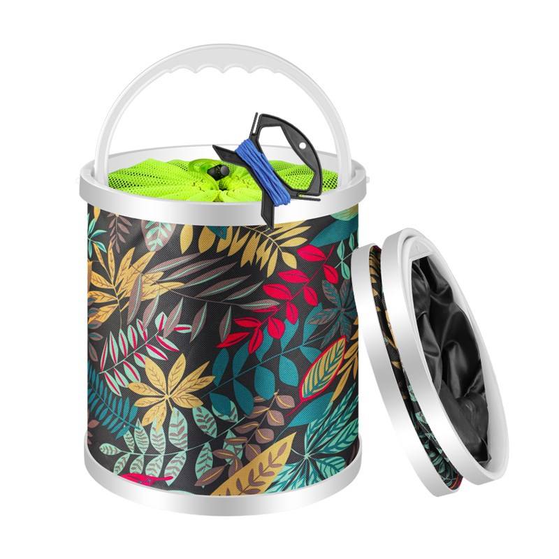 fishing can fold a drum of g-basketed fish tank with multi-purpose jump-net-resistant fishing gear