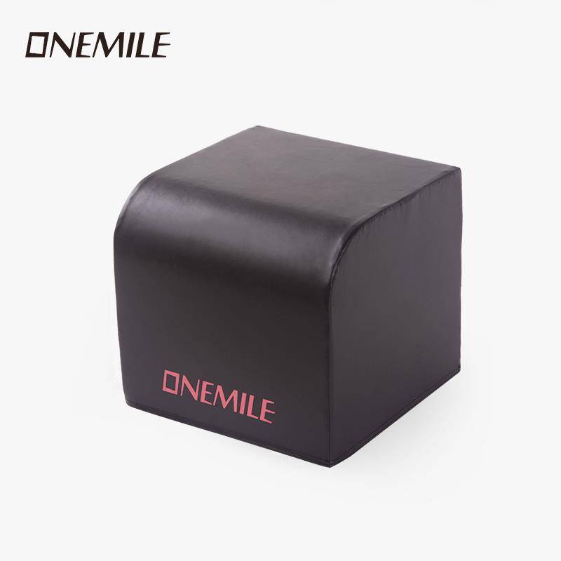 Home fitness training multifunctional barbell hip box hip bridge relying on box pad to auxiliary buttocks