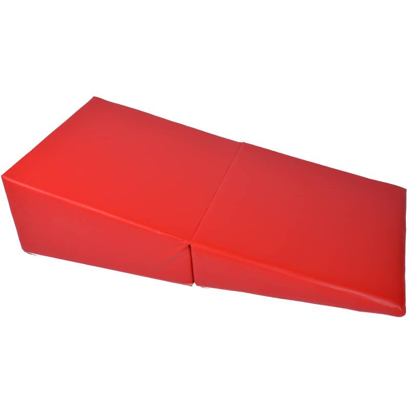 Triangular slope cushion folding box sensor training equipment Kindergarten toy body fuck Taekwondo front to turn children
