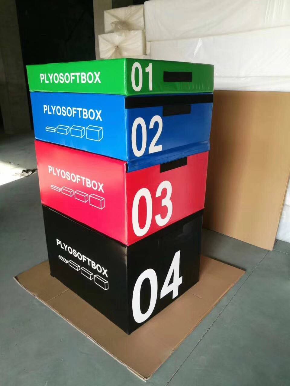 Four -color combination jump box