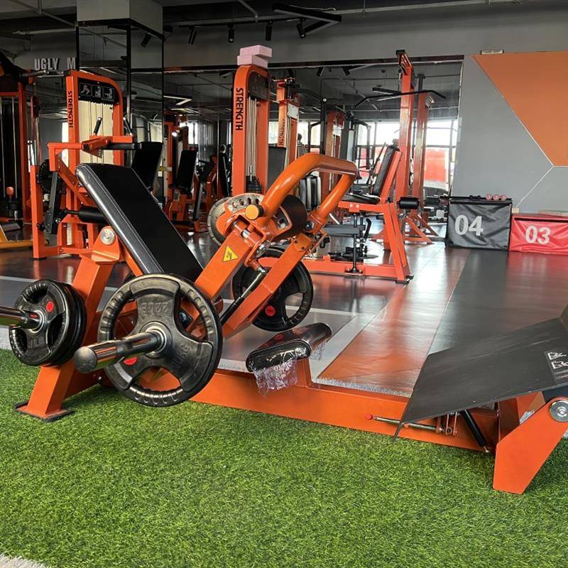 Buttocks push equipment training stool fitness equipment Squatting box jump box Thicked lying male 1.2 hook 1.5 machine sitting position weighing
