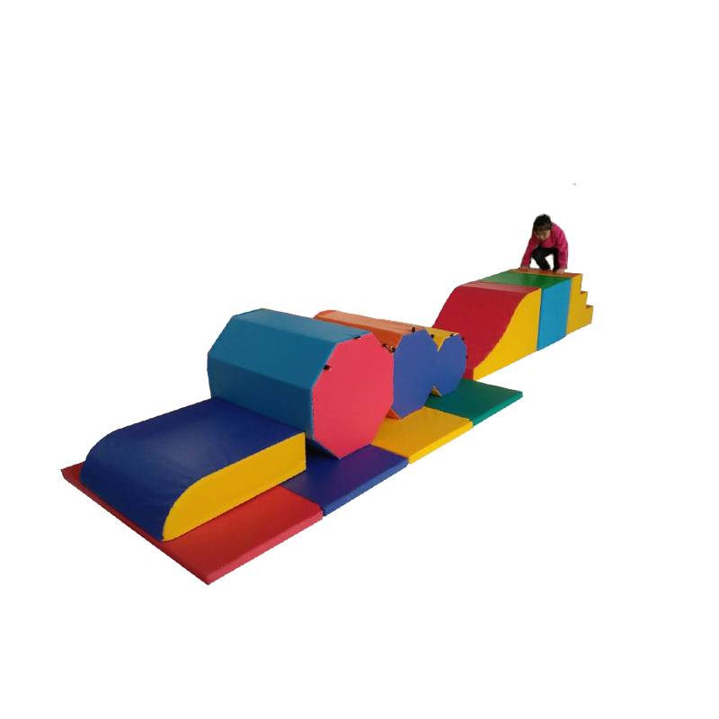 Children's Early Education Sports Sports Energy Training Equipment Insert Sensory Software Combination Children's Teachers Teach Balance Wooden Box Full Set
