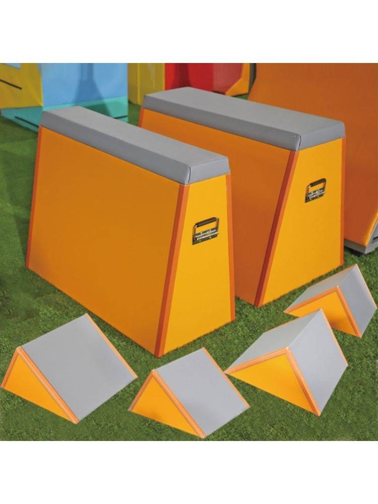 Children's Parkour Training Equipment Saddle Horse Jumping Box Balance Woods Children's Sensory Turtle Software Portal Board Combination