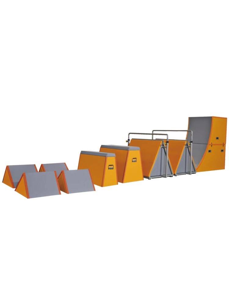 Children's Parkour Training Equipment Saddle Horse Jumping Box Balance Woods Children's Sensory Turtle Software Portal Board Combination