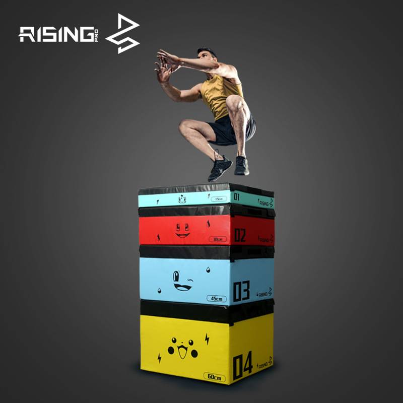 The flexible jumper box is a gym-jumper's box