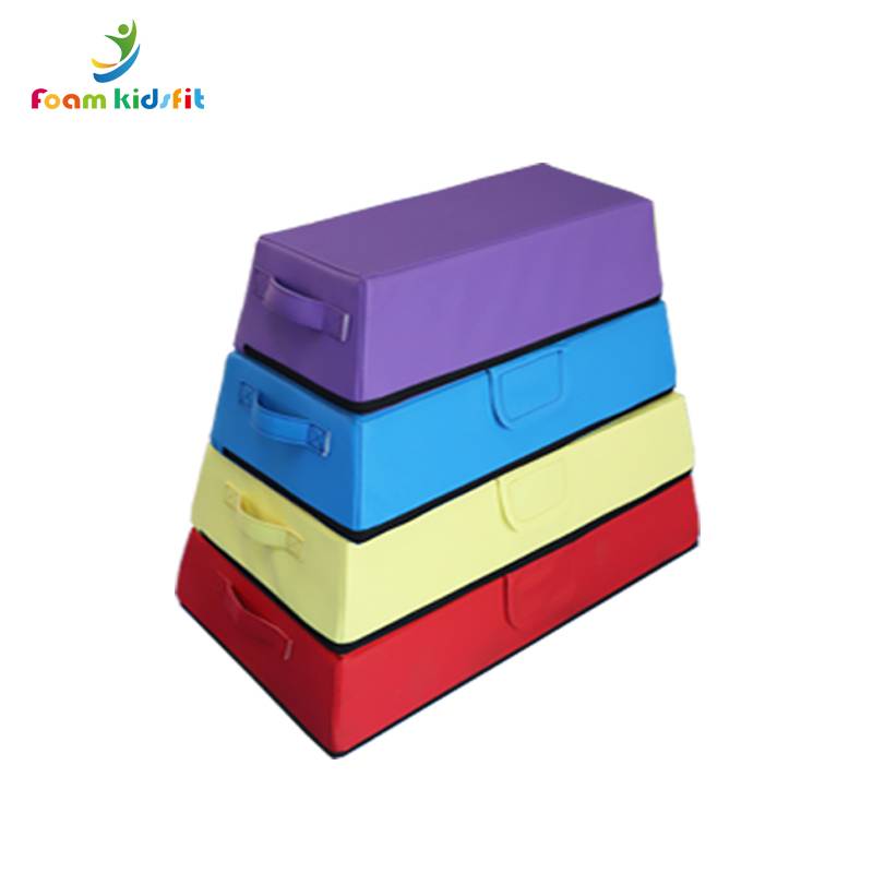 Children's Software Sensory Training Kindergarten Sports Products Soft Counter -Person Horse Case -shaped Ding Combination Box Jumping Horse