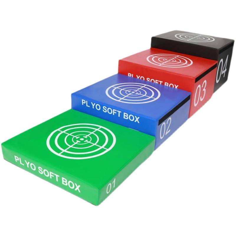 The jump box softly trains children in the gym