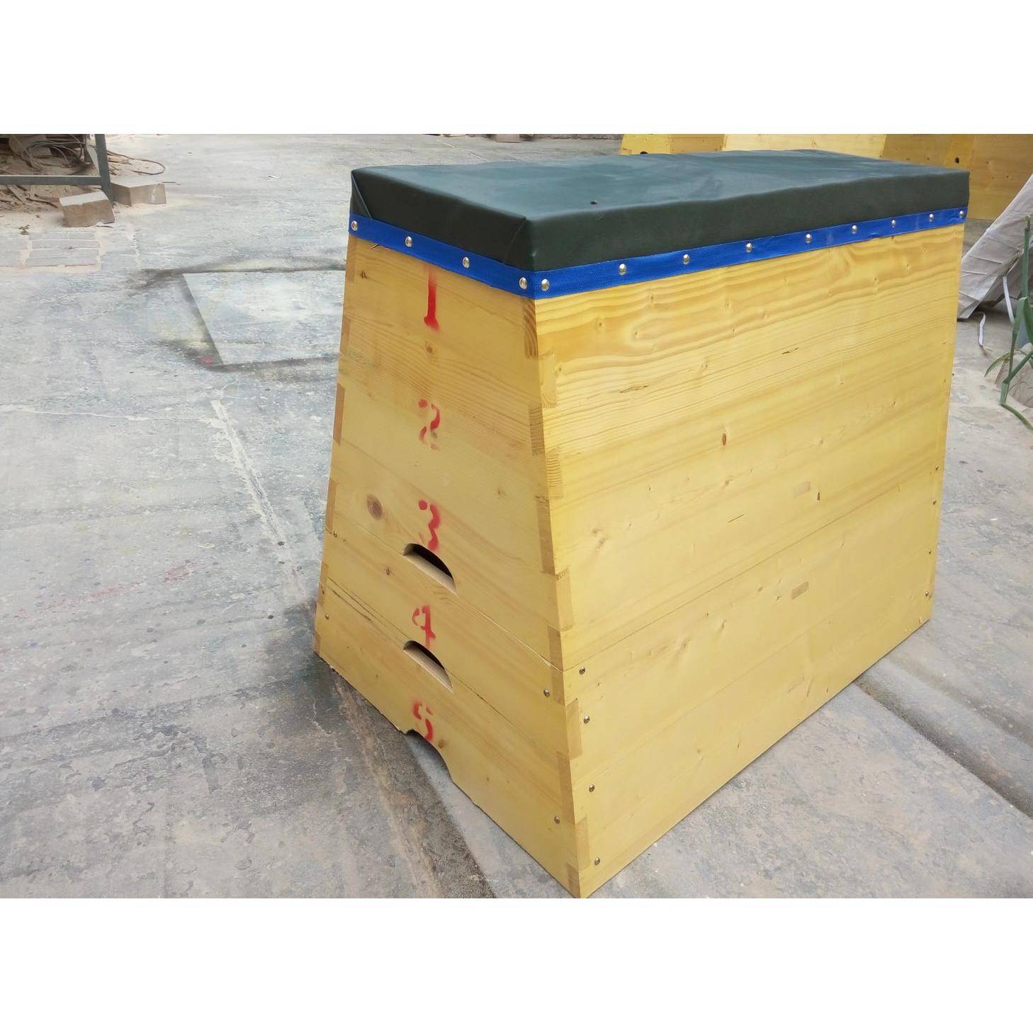 Wood training jump box 5 -level 7 -level 7 jumping horse teaching sports equipment disassembly school can meet the standard jumper