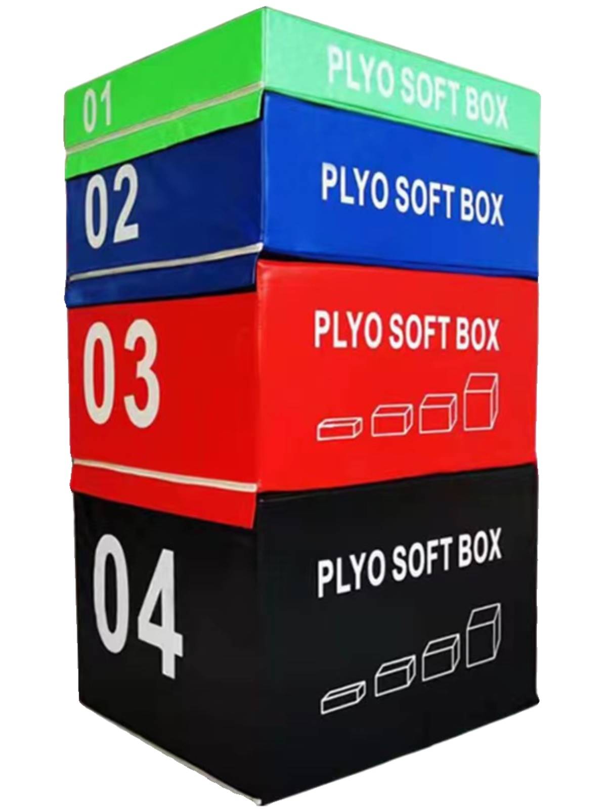 The jumper box, four and a half, trained children's software, four-stage jumper
