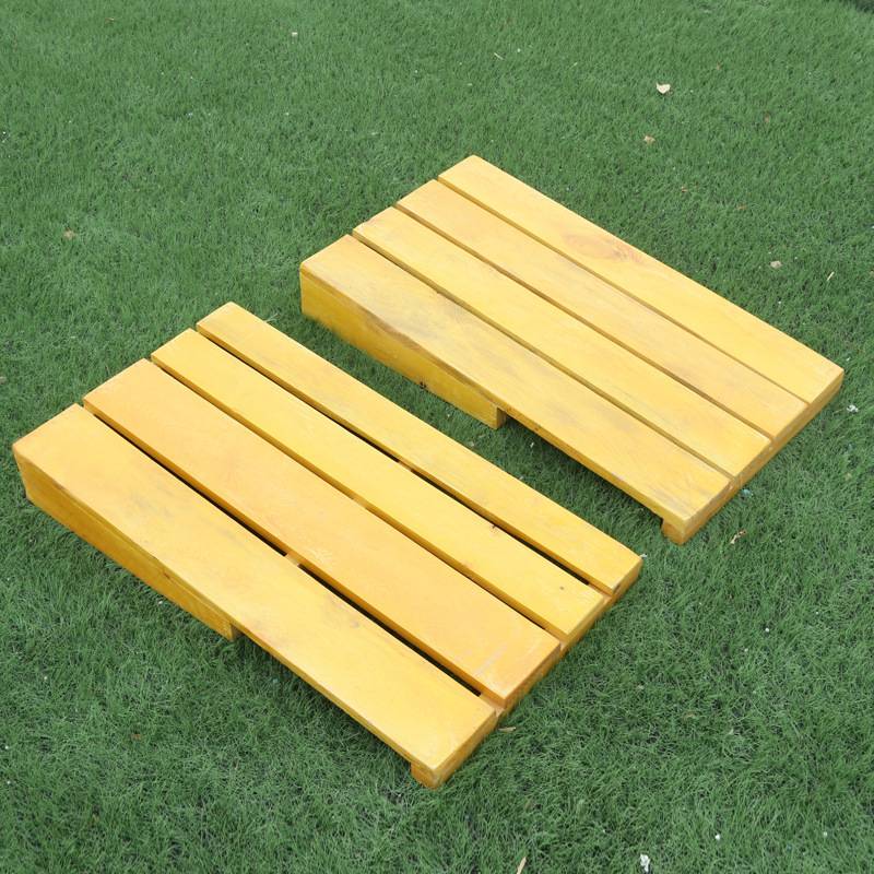 Solid wood jump box school sports training competition wooden five -section boxes pedal gymnastics jumping horse Trojan