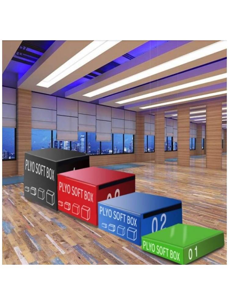 Four -in -one jump box training gym adult children's bullets burst power bombs jumping energy training software box