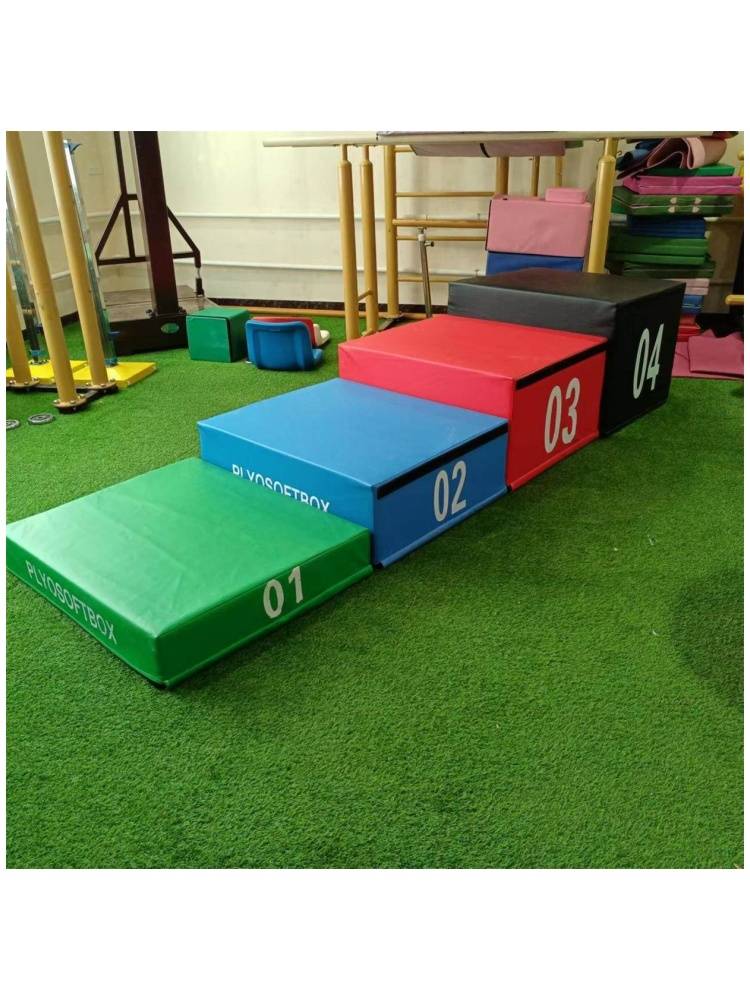 Four -in -one jump box training gym adult children's bullets burst power bombs jumping energy training software box