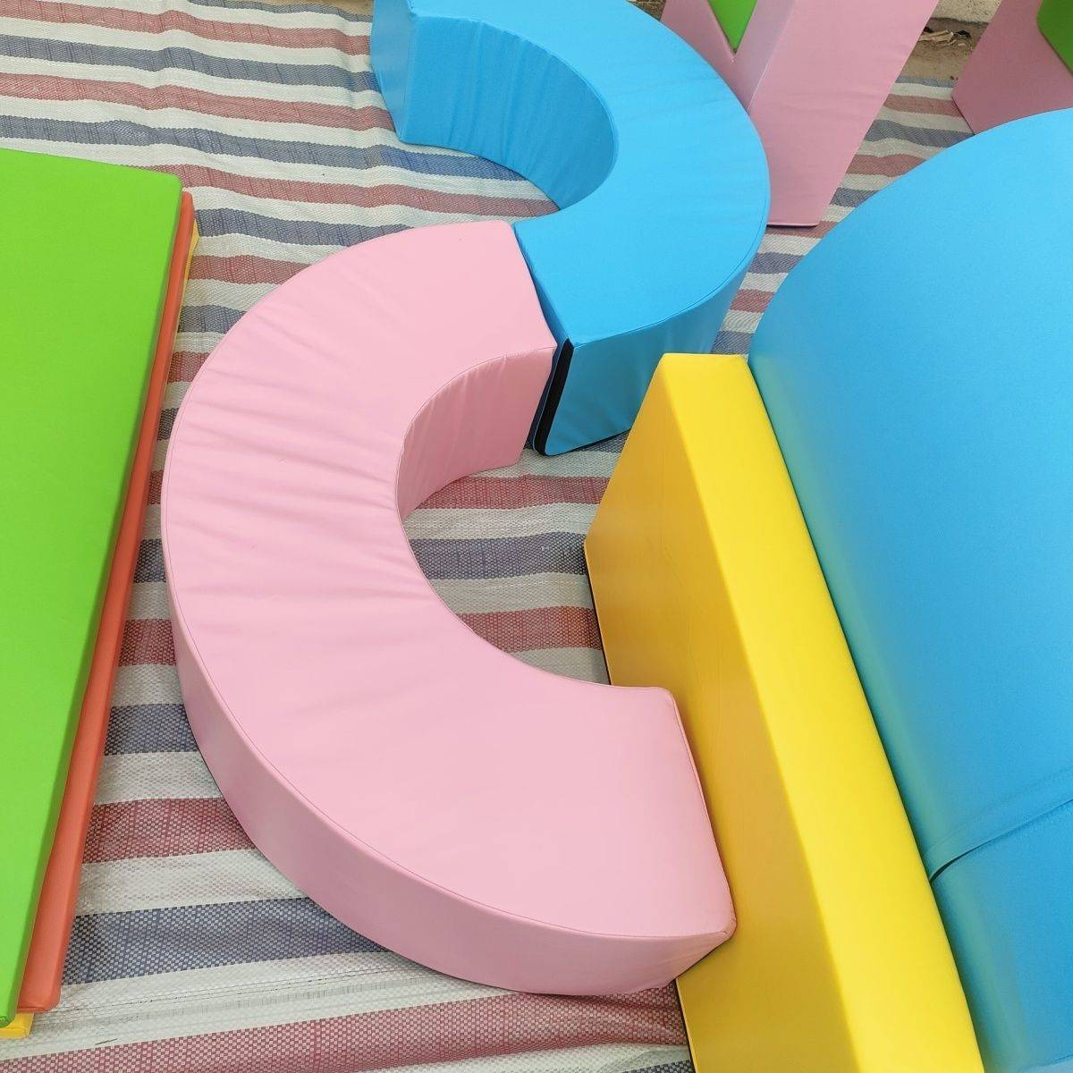 Children's physical fitness training Equipment Sensory Teachers Jumping Box Supu -C kindergarten jumping horses balancing wood combination software