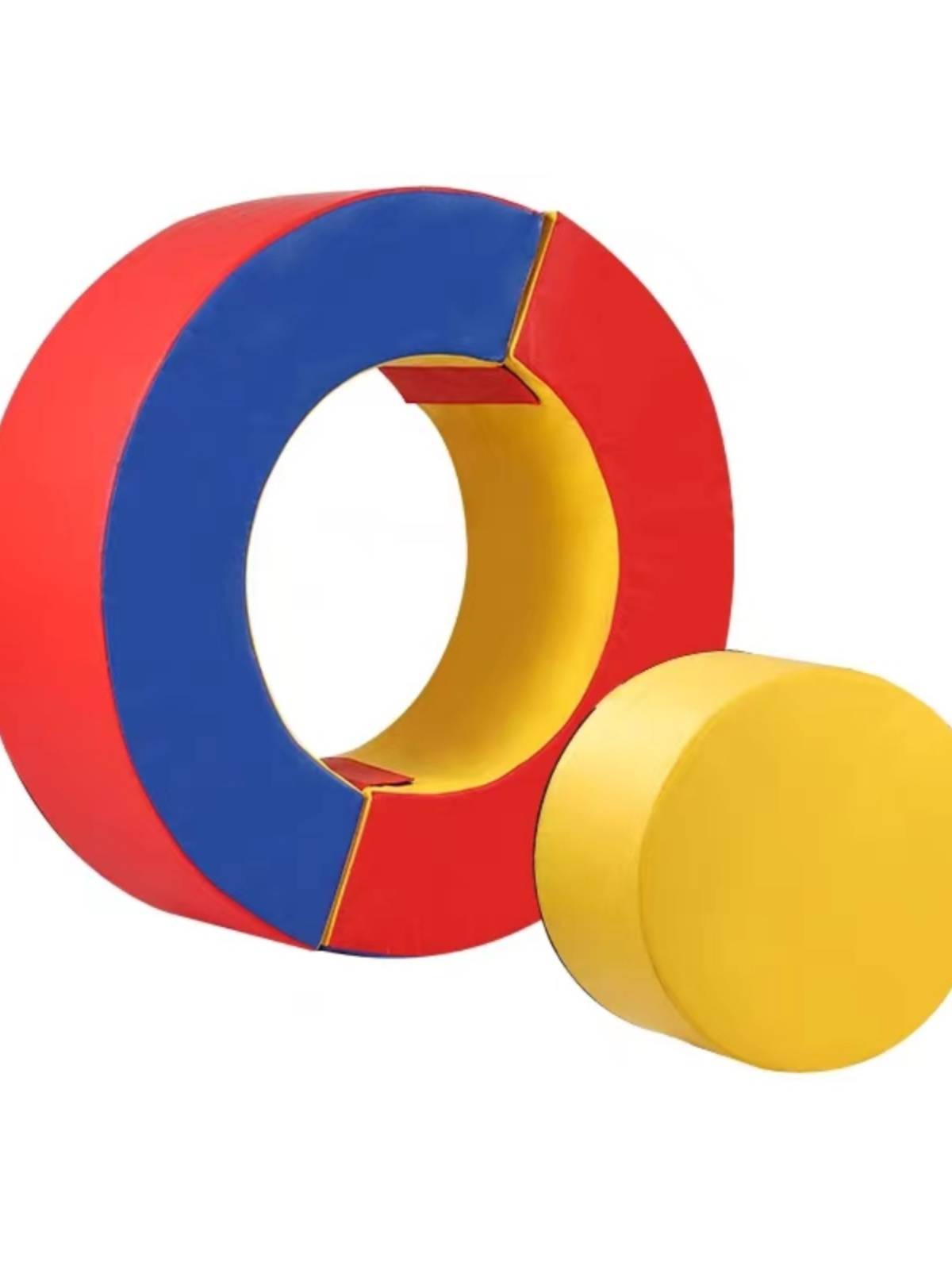 Children's physical fitness training equipment Done wooden bridge kindergarten body energy outdoor cool running rolling slope jump box