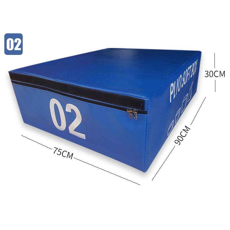 Blue 02 jump box 30 cm 30 cm