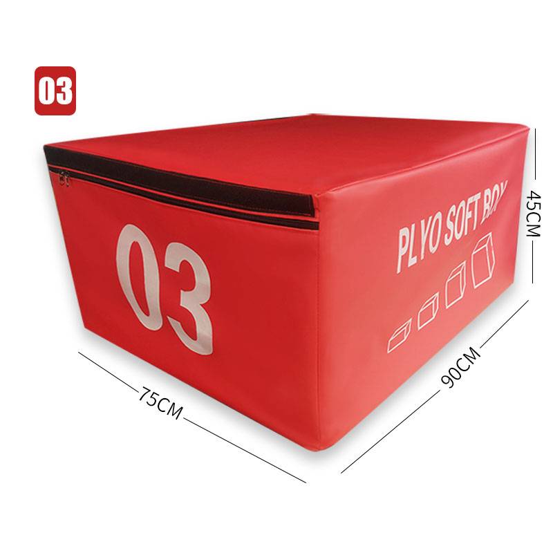 Red No. 03 jump box 45 cm