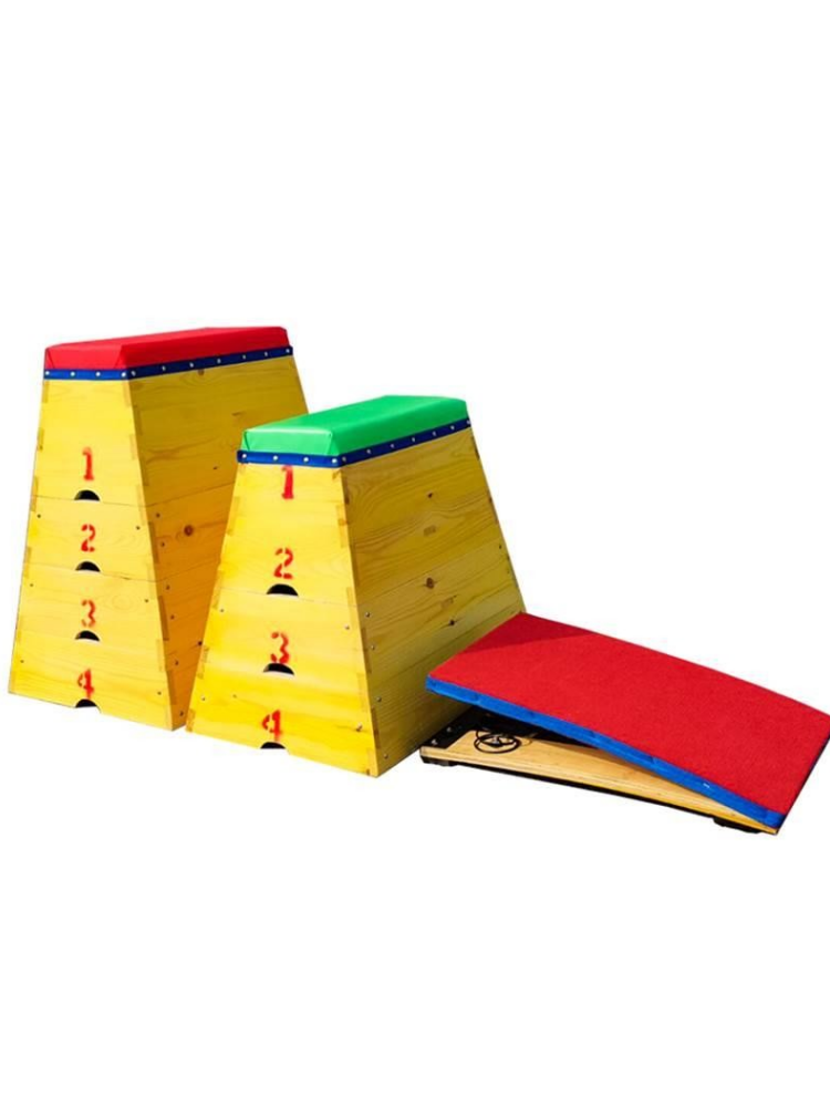 Children's saddle horse jumping horse jumping horse children's physical training equipment jumper box jumping horse pier jumping goat pde of the pde