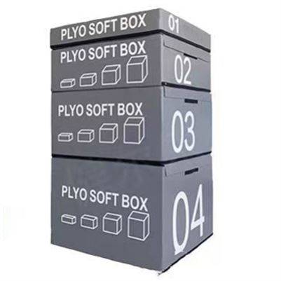 P73-Adult jumping box Gray (Size 90x75x150cm