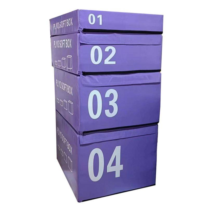 U45-Taro Purple adult jumping box (Size 90x75x150cm