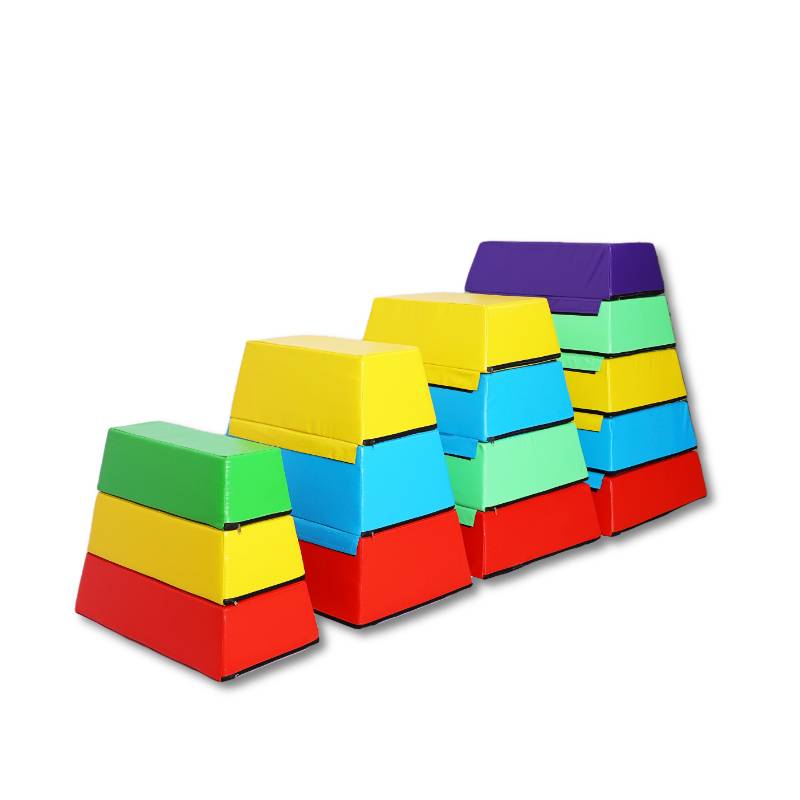 Children's jumping horse combination kindergarten software saddle horses jump box gym goats goat and jump gymnastics energy equipment