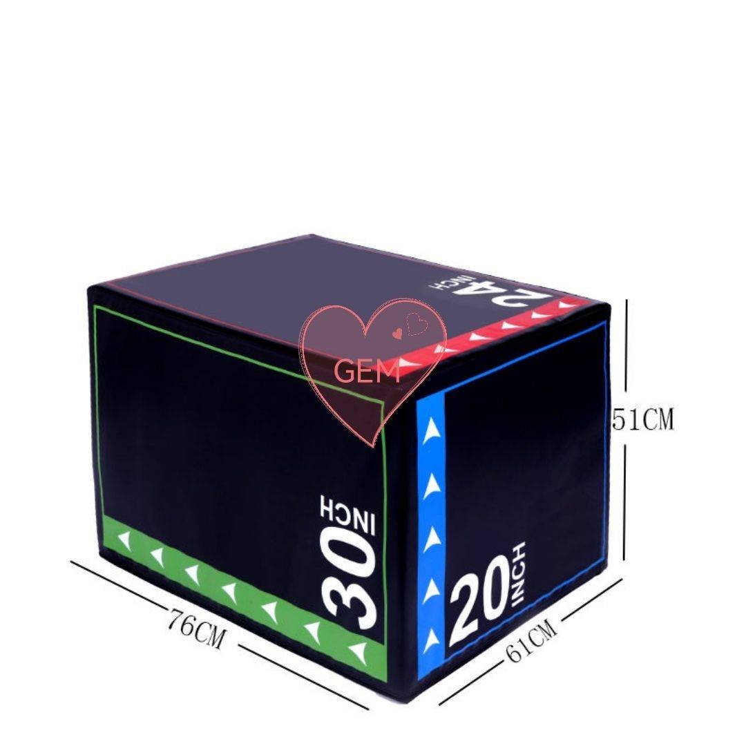 Sanhe, one foot step PVC software jumping box physical training jumping horse gym fitness suit abdominal fitness jump box