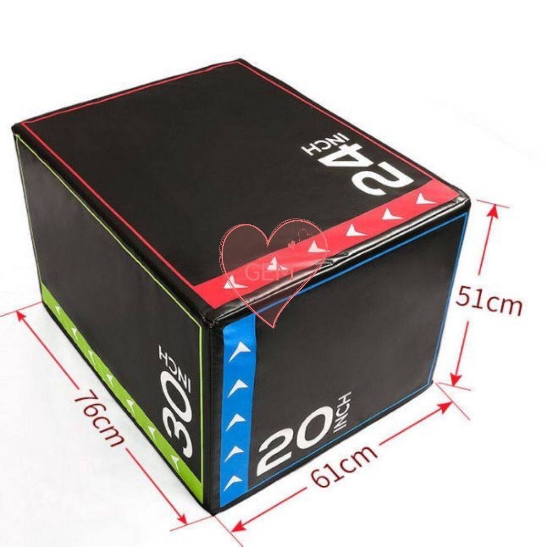 Sanhe, one foot step PVC software jumping box physical training jumping horse gym fitness suit abdominal fitness jump box