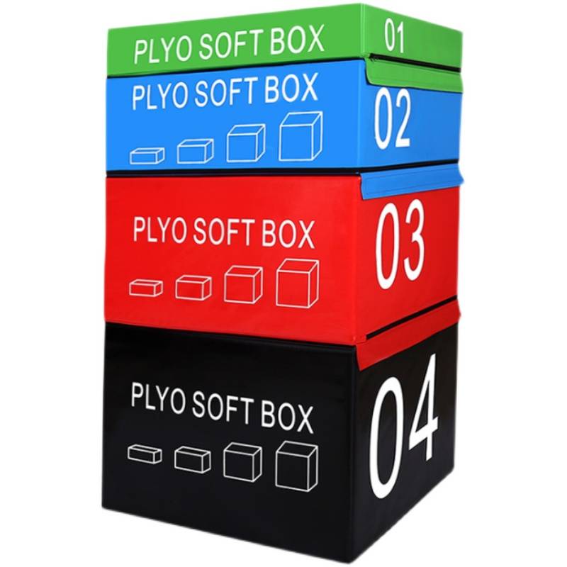 The jumper's professional training box is a combination of pop-up gymnasium children's gymnasts