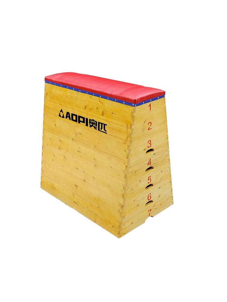 August wood jump box kindergarten jumping box jumping saddling horse jumping horse training equipment solid wood children primary and secondary school intelligent dedicated