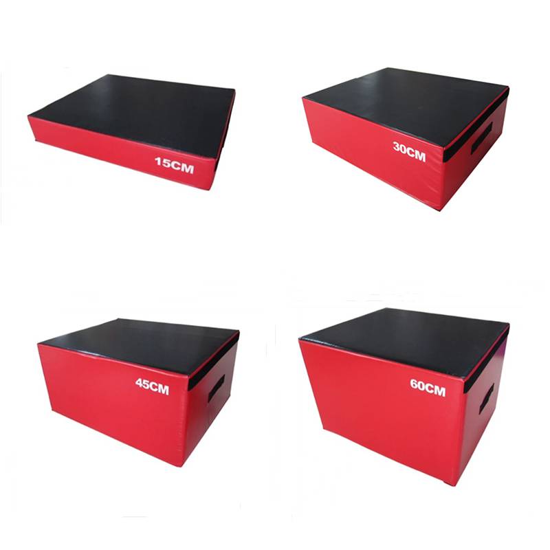 Agile bomb jumping body can train the third and fourth -level combinations, Grade C -in -type software jumping box explosion training jumping stool