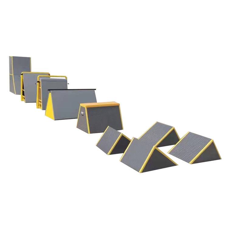 Children's physical fitness training Equipment Portable Board Software Combination Sensory Equipment Teachers Jumping Box Slope Pad