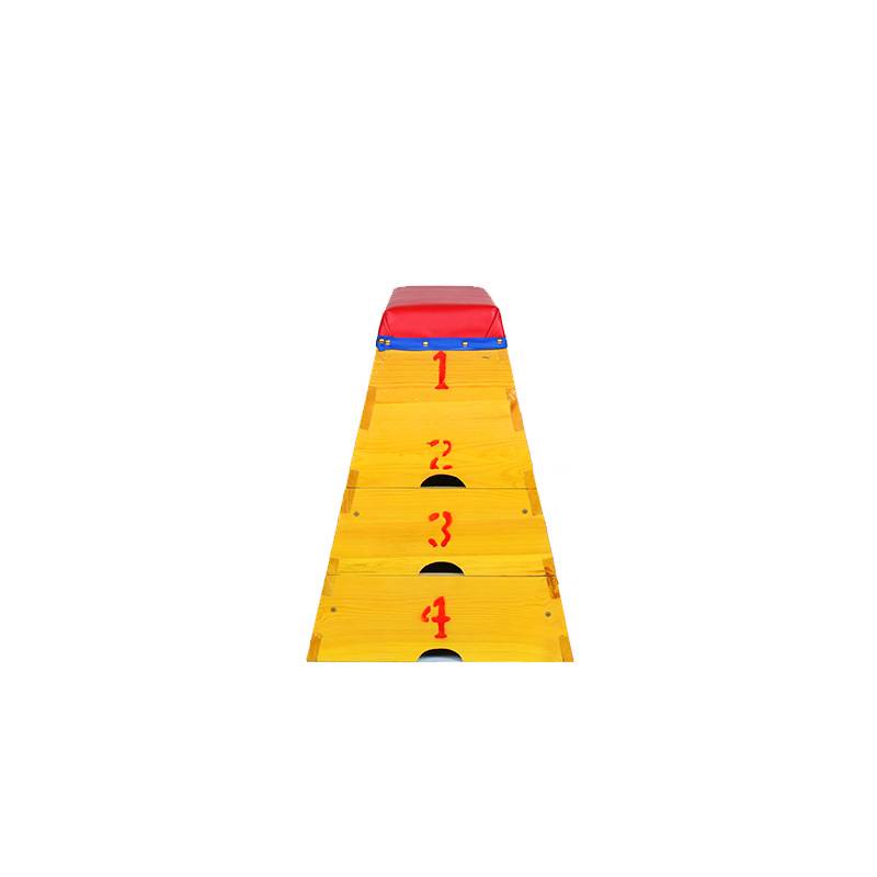 Wooden jumping horse saddling box jumping box adult adjustment of primary and secondary school track and field training early education sense is suitable for