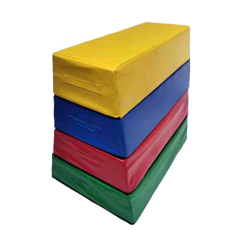 Wooden jumping horse saddling box jumping box adult adjustment of primary and secondary school track and field training early education sense is suitable for