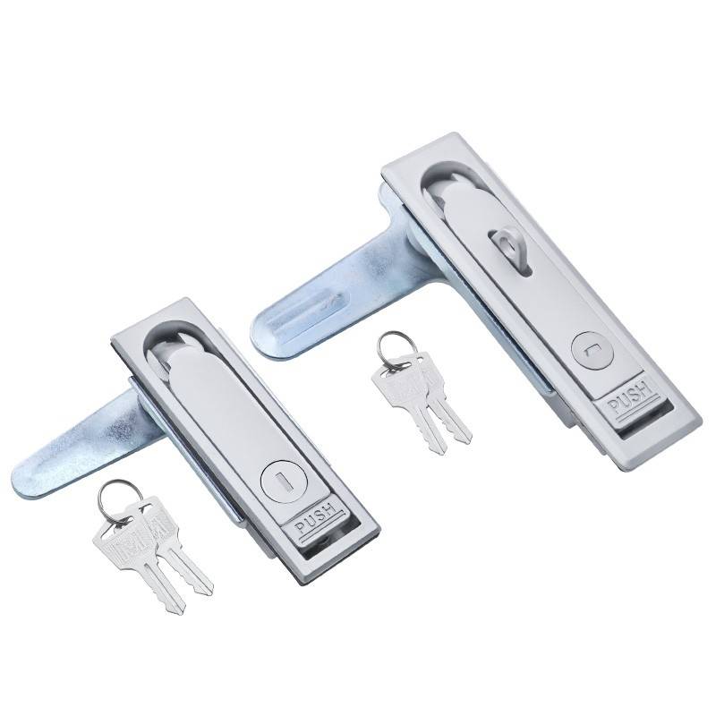 The distribution box locks the outside panel floor locks the low-pressure container and jumps the charger locks