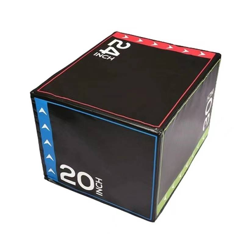 Soft-jump box, triple-jump box, part-train gym, step-by-step