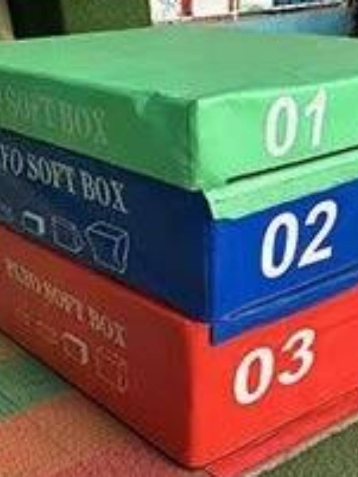 Hebei Training Fitness Four -in -Plazon Box Explosion Power Bomber Power Bombing Powerful Children's Software Gradient Four -level Mats Withdrawal Box